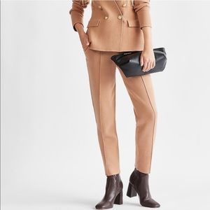 NWT Express High Waisted Carrot Knit Ankle Pants